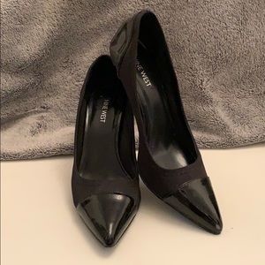 Black Nine West 8.5 heels